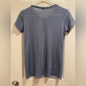 Knit fitted t shirt